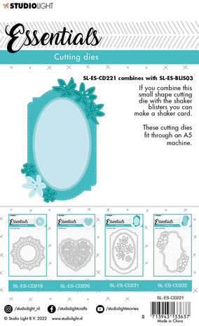 Studio Light Essentials Snijmal Oval Flower Label (SL-ES-CD221) Studio Light Essentials Snijmal Oval Flower Label (SL-ES-CD221)