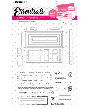 Studio Light Essentials Tiny Commercial Envelope Stamp & Die (SL-ES-SCD17)