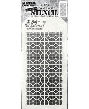 Stampers Anonymous Tim Holtz Focus Layered Layering Stencil (THS158) Stampers Anonymous Tim Holtz Focus Layered Layering Stencil (THS158)
