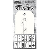 Stampers Anonymous Tim Holtz Mechanical Element Stencils (THEST001)