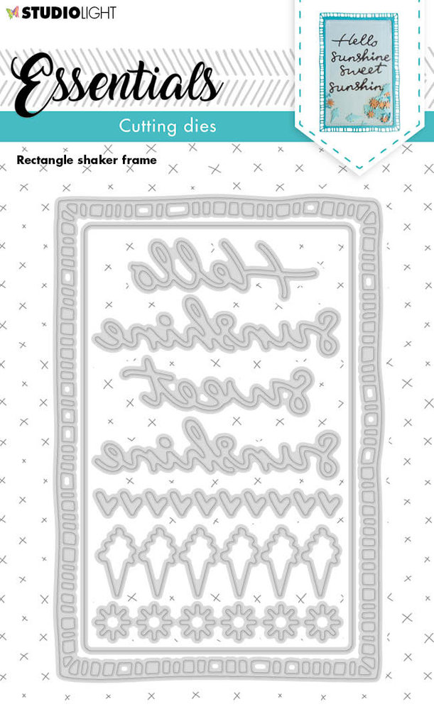 Studio Light Essentials Snijmal Shaker Frame Rectangle (SL-ES-CD226) Studio Light Essentials Snijmal Shaker Frame Rectangle (SL-ES-CD226)