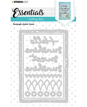 Studio Light Essentials Snijmal Shaker Frame Rectangle (SL-ES-CD226) Studio Light Essentials Snijmal Shaker Frame Rectangle (SL-ES-CD226)