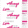 Studio Light Essentials Always Love Stamp & Die (SL-ES-SCD38) Studio Light Essentials Always Love Stamp & Die (SL-ES-SCD38)
