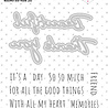 Studio Light Essentials Beautiful and Thank You Stamp & Die (SL-ES-SCD39) Studio Light Essentials Beautiful and Thank You Stamp & Die (SL-ES-SCD39)