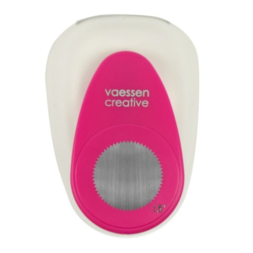 Vaessen Creative Figuurpons Maxi Cirkel Gekarteld 2 (21440-054) Vaessen Creative Figuurpons Maxi Cirkel Gekarteld 2 (21440-054)