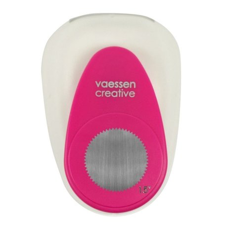 Vaessen Creative Figuurpons Maxi Cirkel Gekarteld 2 (21440-054) Vaessen Creative Figuurpons Maxi Cirkel Gekarteld 2 (21440-054)