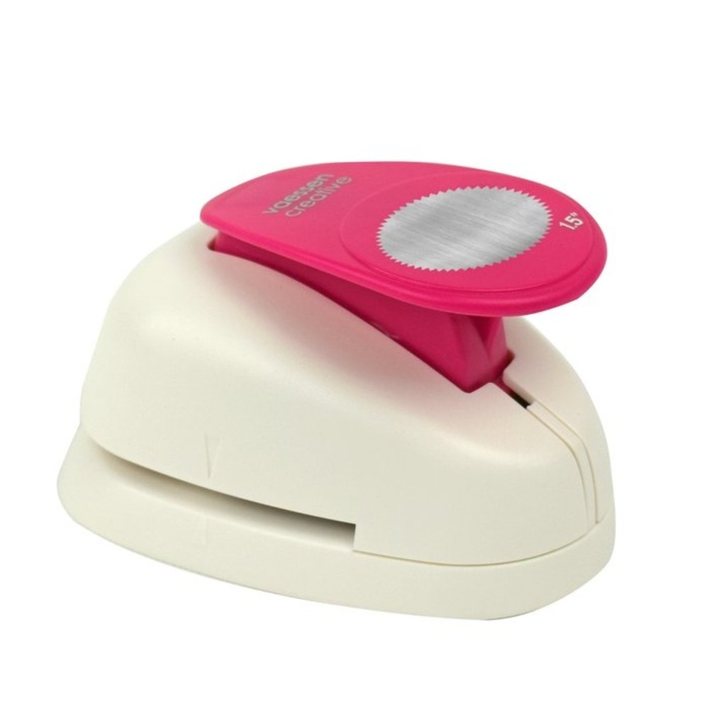 Vaessen Creative Figuurpons Maxi Cirkel Gekarteld 2 (21440-054) Vaessen Creative Figuurpons Maxi Cirkel Gekarteld 2 (21440-054)