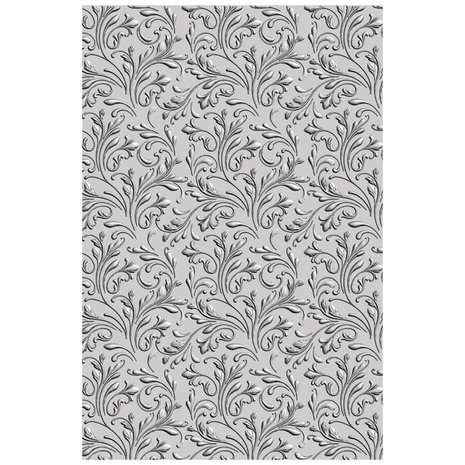 Sizzix 3D Texture Impressions Floral Scrolls (665751) Sizzix 3D Texture Impressions Floral Scrolls (665751)