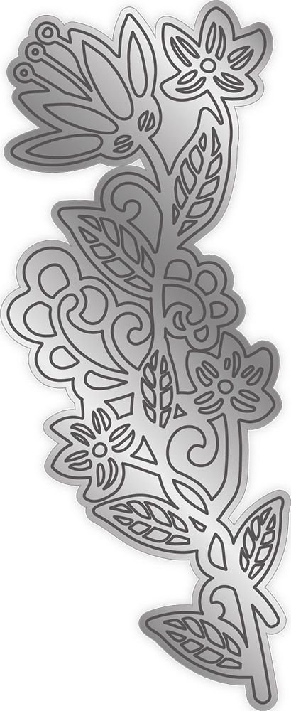 Gemini Grande Swirls Edges Timeless Florals Elements Dies (GEM-MD-ELE-TIFL)