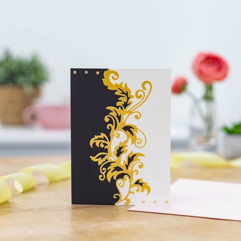 Gemini Grande Swirls Edges Fancy Filigree Elements Dies (GEM-MD-ELE-FAFI)