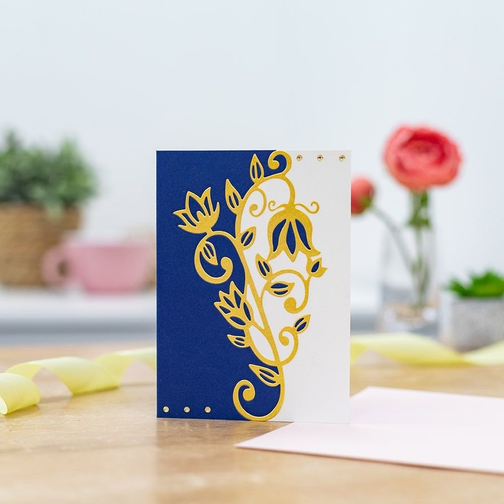 Gemini Grande Swirls Edges Dainty Snowdrops Elements Dies (GEM-MD-ELE-DASN)