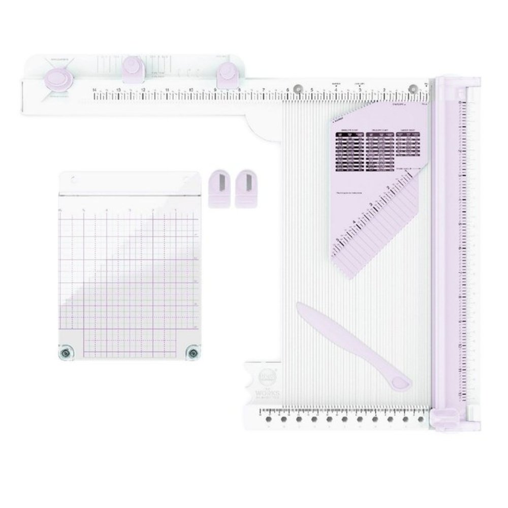 We R Memory Keepers The Works Al-In-One Tool Kit Lilac (60000588) We R Memory Keepers The Works Al-In-One Tool Kit Lilac (60000588)