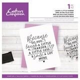 Crafter's Companion Friends for Life Clear Stamp Laugh a Little Harder (CC-CA-ST-LALH)