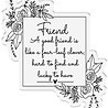 Crafter's Companion Friends for Life Clear Stamp Lucky to Have You (CC-CA-ST-LTHY) Crafter's Companion Friends for Life Clear Stamp Lucky to Have You (CC-CA-ST-LTHY)