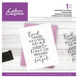 Crafter's Companion Friends for Life Clear Stamp Impossible to Forget (CC-CA-ST-IMTF)