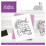 Crafter's Companion Friends for Life Clear Stamp A Friend Like You (CC-CA-ST-AFLY)