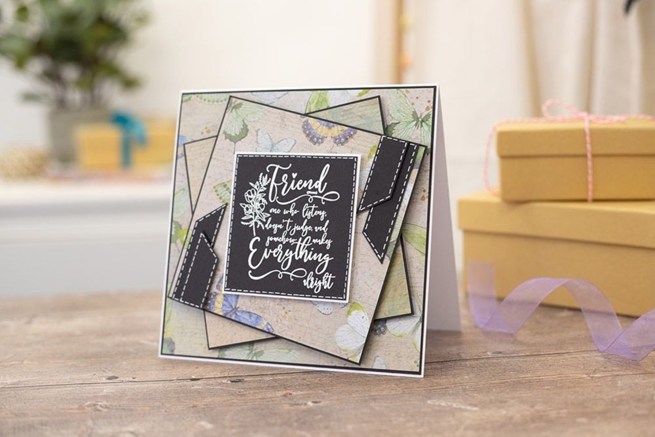 Crafter's Companion Friends for Life Clear Stamp A Friend Like You (CC-CA-ST-AFLY)