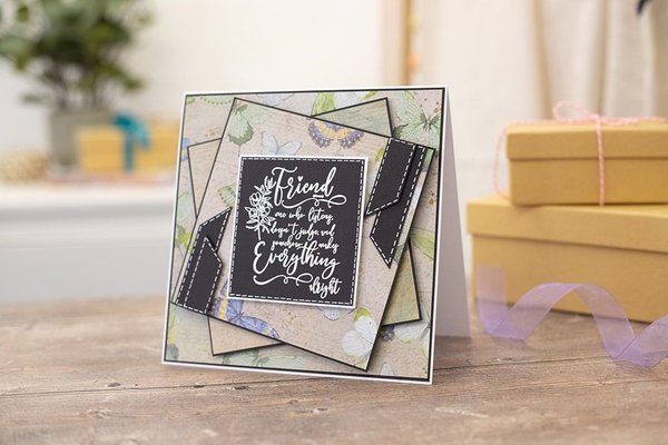 Crafter's Companion Friends for Life Clear Stamp A Friend Like You (CC-CA-ST-AFLY)