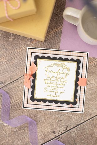 Crafter's Companion Friends for Life Clear Stamp I’m Here For You (CC-CA-ST-IHFY)
