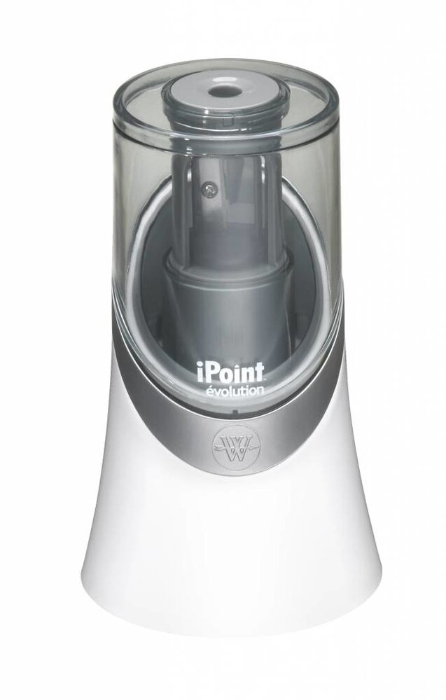 Westcott Electric Pencil Sharpener iPOINT Evolution White (AC-E55031) Westcott Electric Pencil Sharpener iPOINT Evolution White (AC-E55031)