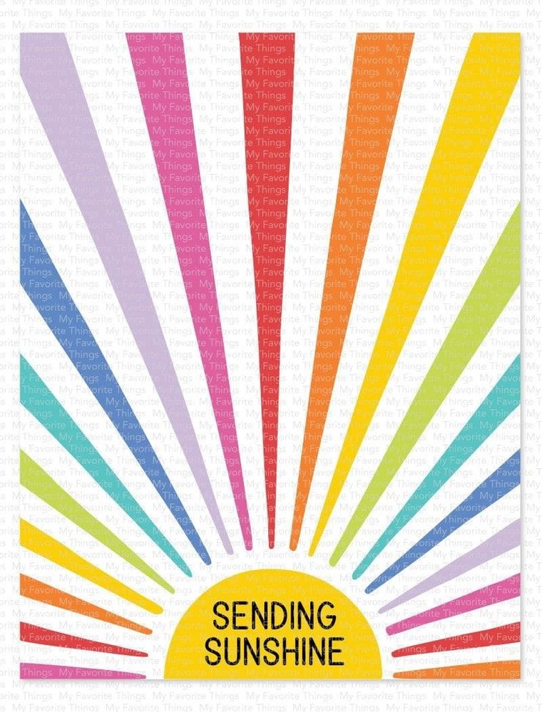 My Favorite Things Sunny Rays Stencil (ST-170) My Favorite Things Sunny Rays Stencil (ST-170)