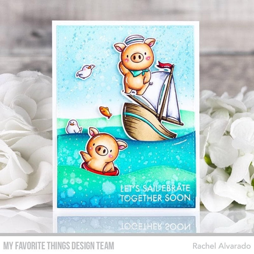 My Favorite Things Pig Time Fun Clear Stamps (YUZU-005) My Favorite Things Pig Time Fun Clear Stamps (YUZU-005)