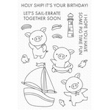 My Favorite Things Pig Time Fun Clear Stamps (YUZU-005)