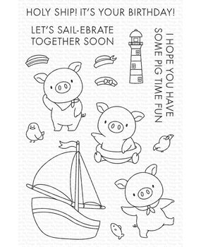 My Favorite Things Pig Time Fun Clear Stamps (YUZU-005) My Favorite Things Pig Time Fun Clear Stamps (YUZU-005)