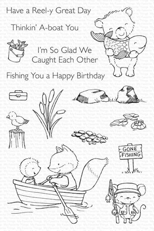 My Favorite Things Reel-y Great Day Clear Stamps (SY-47) My Favorite Things Reel-y Great Day Clear Stamps (SY-47)
