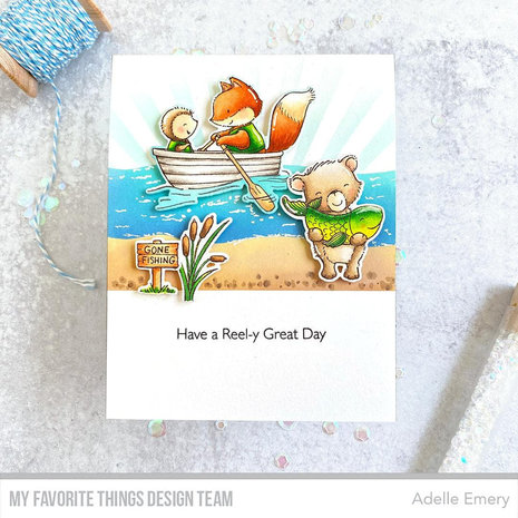 My Favorite Things Reel-y Great Day Clear Stamps (SY-47) My Favorite Things Reel-y Great Day Clear Stamps (SY-47)