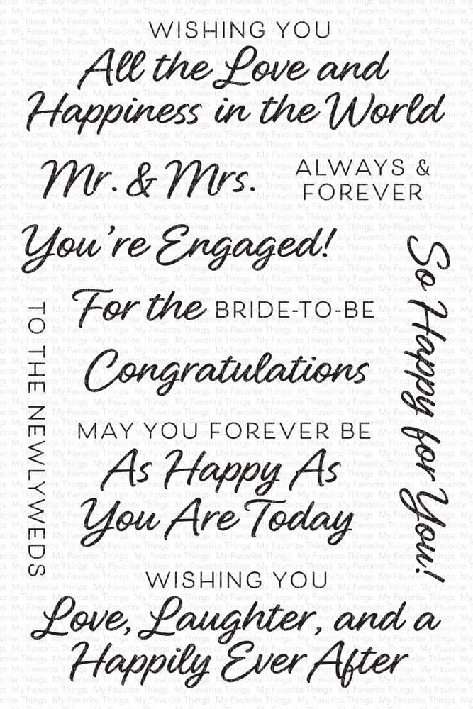 My Favorite Things Happily Ever After Clear Stamps (CS-687) My Favorite Things Happily Ever After Clear Stamps (CS-687)
