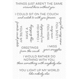 My Favorite Things Couch Potato Clear Stamps (CS-688)