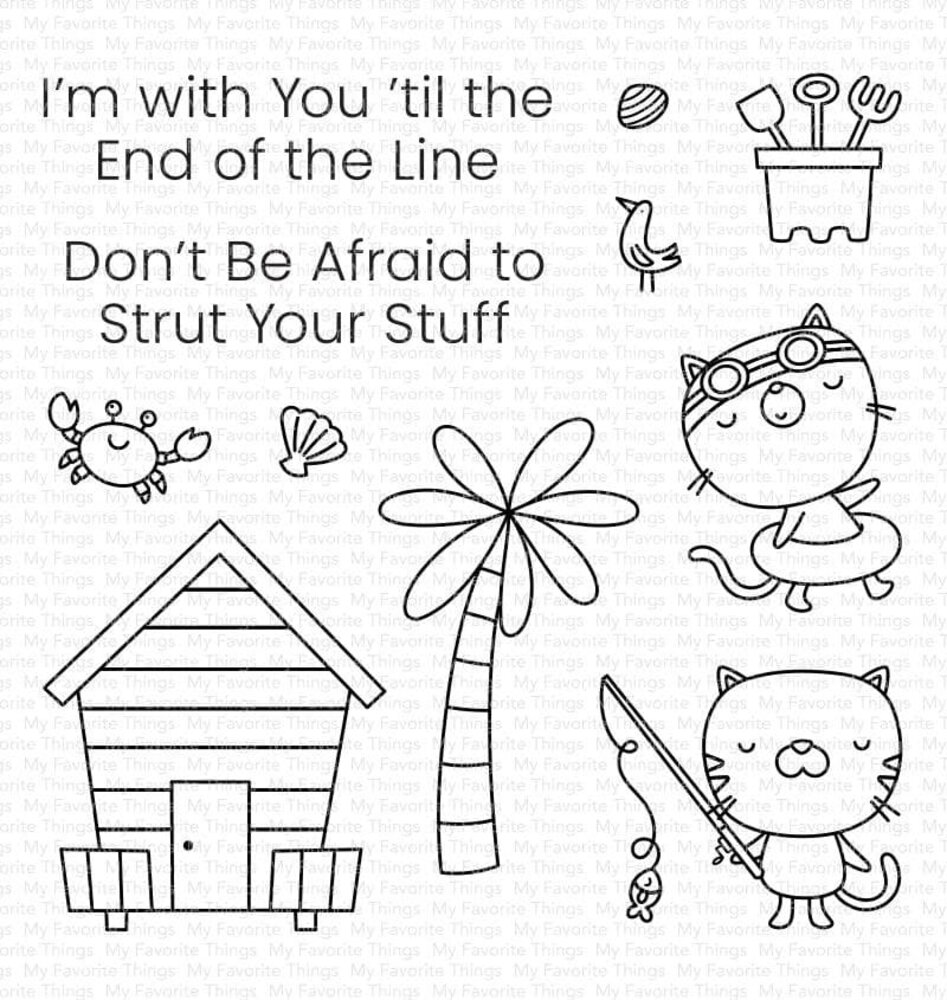 My Favorite Things Best Beach Friends Clear Stamps (CS-691) My Favorite Things Best Beach Friends Clear Stamps (CS-691)