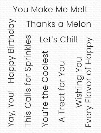 My Favorite Things Every Flavor of Happy Clear Stamps (CS-692) My Favorite Things Every Flavor of Happy Clear Stamps (CS-692)