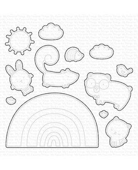 My Favorite Things Die-namics Rainbow Critters (MFT-2259) My Favorite Things Die-namics Rainbow Critters (MFT-2259)