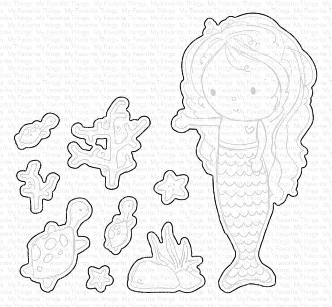 My Favorite Things Die-namics Oceans of Love (MFT-2261) My Favorite Things Die-namics Oceans of Love (MFT-2261)