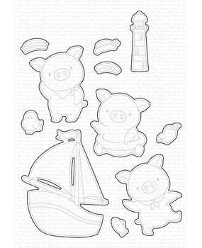 My Favorite Things Die-namics Pig Time Fun (MFT-2268) My Favorite Things Die-namics Pig Time Fun (MFT-2268)