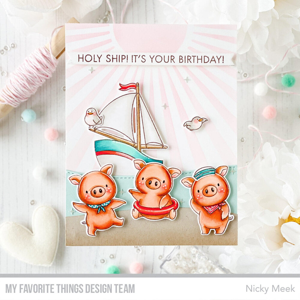 My Favorite Things Die-namics Pig Time Fun (MFT-2268) My Favorite Things Die-namics Pig Time Fun (MFT-2268)