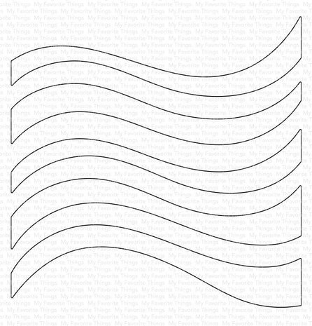 My Favorite Things Die-namics Ride the Wave (MFT-2281)