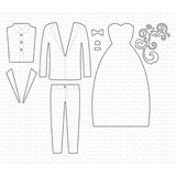 My Favorite Things Die-namics Bride and Groom (MFT-2282)