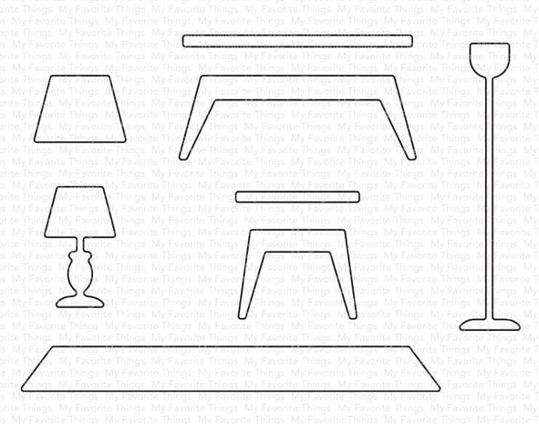 My Favorite Things Die-namics Fundamental Furnishings (MFT-2289) My Favorite Things Die-namics Fundamental Furnishings (MFT-2289)