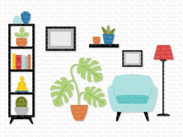 My Favorite Things Die-namics Fundamental Furnishings (MFT-2289) My Favorite Things Die-namics Fundamental Furnishings (MFT-2289)