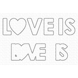 My Favorite Things Die-namics Love Is Love Shadows (MFT-2303)