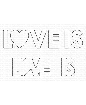 My Favorite Things Die-namics Love Is Love Shadows (MFT-2303) My Favorite Things Die-namics Love Is Love Shadows (MFT-2303)