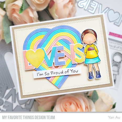 My Favorite Things Die-namics Stitched Tall Rainbow (MFT-2306) My Favorite Things Die-namics Stitched Tall Rainbow (MFT-2306)