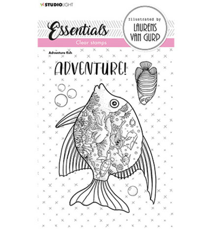 Studio Light Essentials Clear Stamps Adventure Fish (BL-ES-STAMP256) Studio Light Essentials Clear Stamps Adventure Fish (BL-ES-STAMP256)