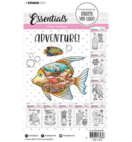 Studio Light Essentials Clear Stamps Adventure Fish (BL-ES-STAMP256) Studio Light Essentials Clear Stamps Adventure Fish (BL-ES-STAMP256)