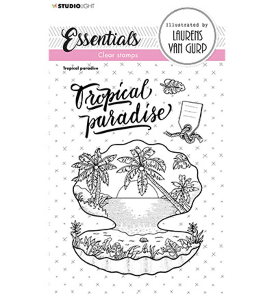 Studio Light Essentials Clear Stamps Tropical Paradise (BL-ES-STAMP257)