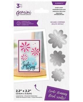 Gemini Floral Dainty Daisy Elements Dies (GEM-MD-ELE-DAIN) Gemini Floral Dainty Daisy Elements Dies (GEM-MD-ELE-DAIN)
