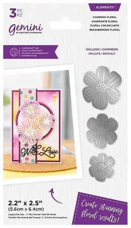 Gemini Floral Charming Floral Elements Dies (GEM-MD-ELE-CHF) Gemini Floral Charming Floral Elements Dies (GEM-MD-ELE-CHF)